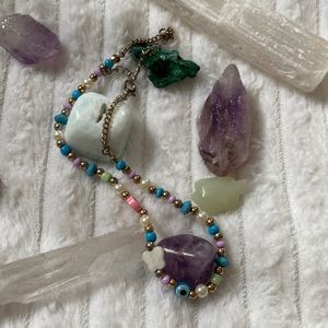Beaded gurly necklace